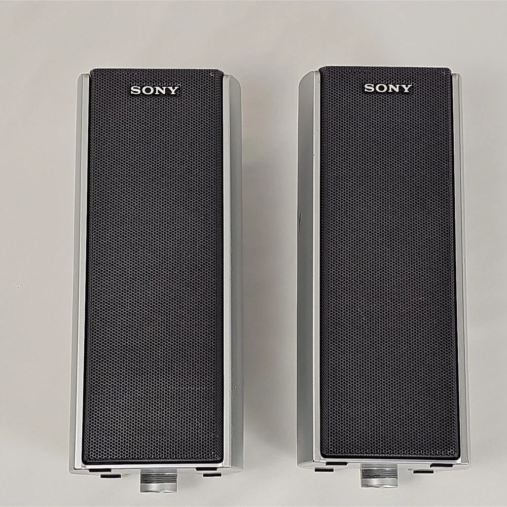 Sony SS-TS52 Front L R Home Theater Speakers Pair 3 Ohm Tested Working